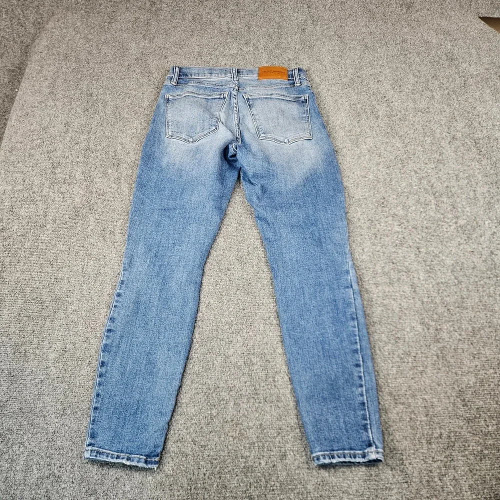 Lucky Brand Ava Mid Rise Skinny Jeans Womens 6 28 Ankle Medium Wash 21B37WP10653